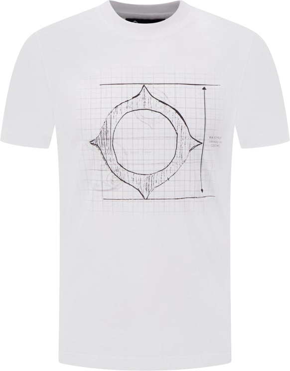 Ma.Strum T-shirt Wit