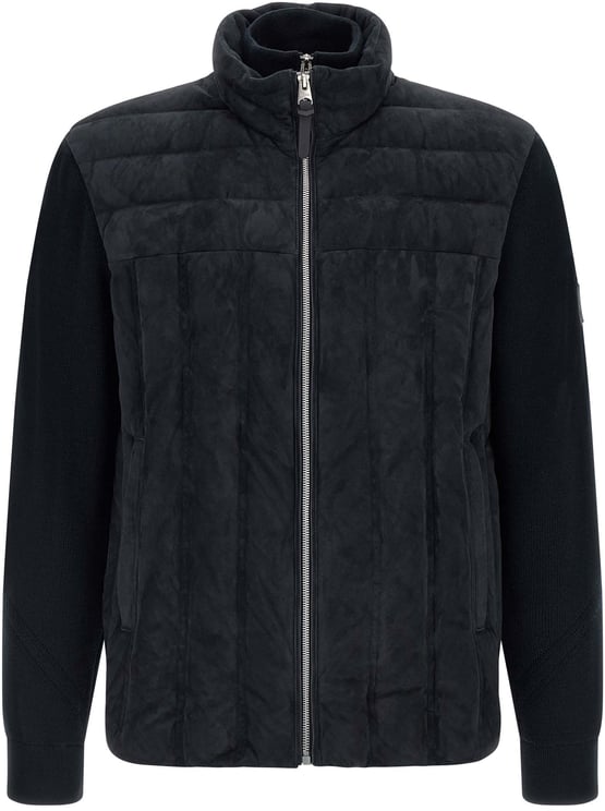 Mackage Mackage Blue Virgin Wool Full-Length Jacket