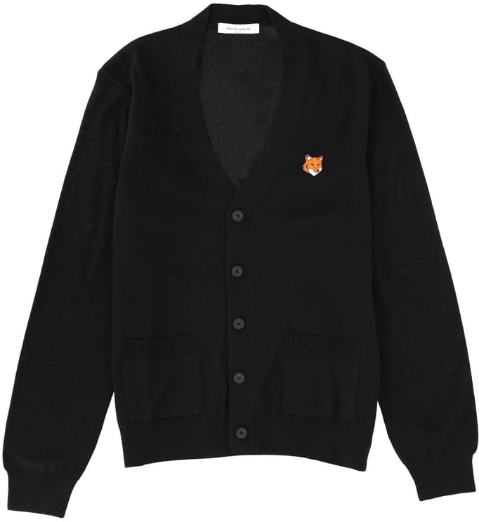 Maison Kitsuné "FOX HEAD" CARDIGAN