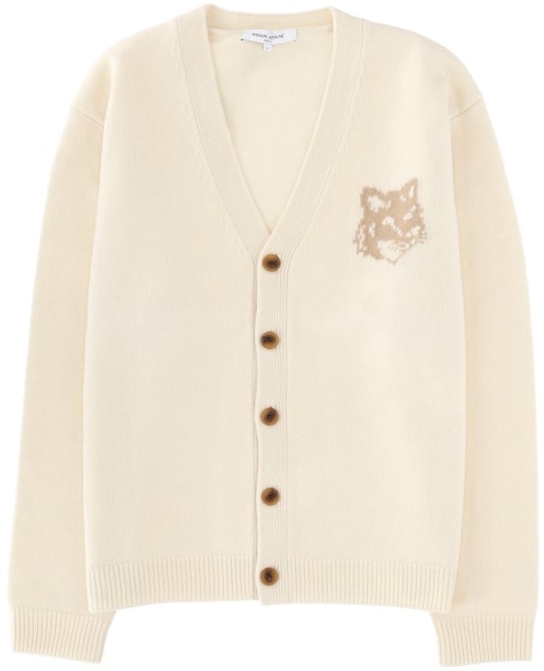Maison Kitsuné "FOX HEAD" CARDIGAN