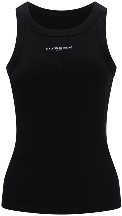 Maison Kitsuné TANK TOP CON LOGO