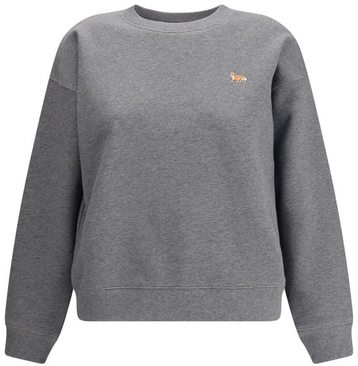 Maison Kitsuné Maison Kitsuné Gray Cotton Sweatshirt