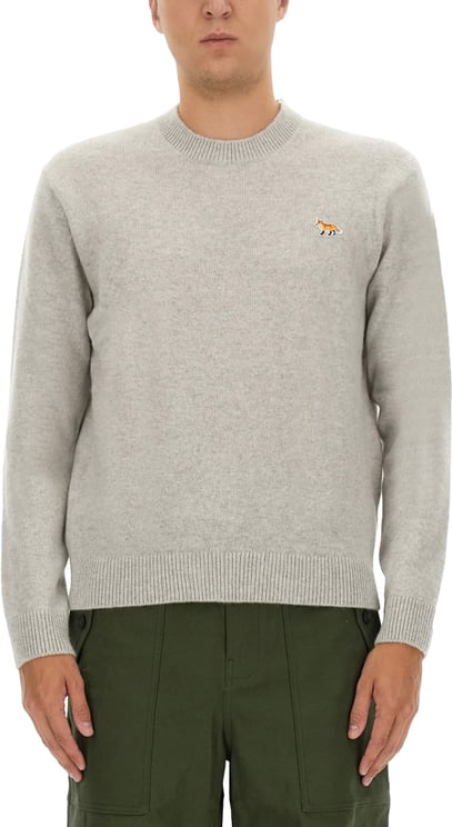 Maison Kitsuné Relaxed Fit Wool Jersey