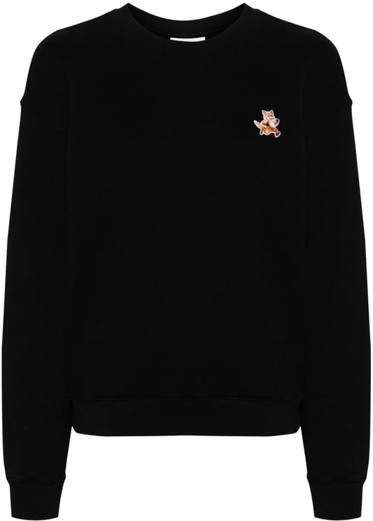 Maison Kitsuné sppedy fox patch comfort sweatshirt divers