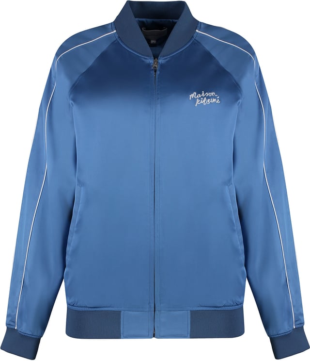 Maison Kitsuné Viscose full-zip sweatshirt