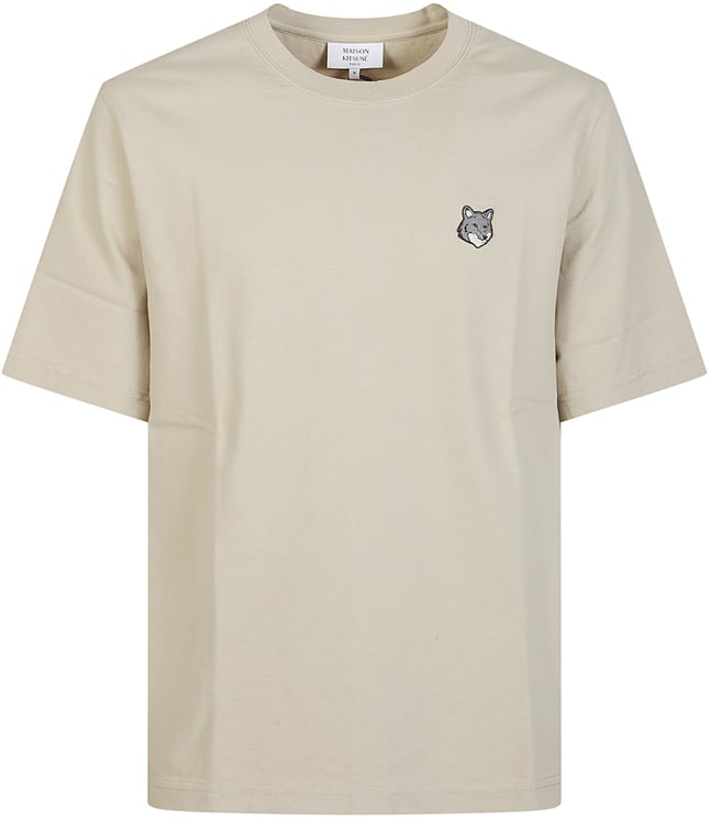 Maison Kitsuné Fox Head Comfort T-shirt Grey