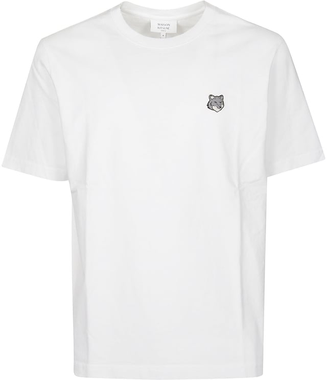 Maison Kitsuné Fox Head Comfort T-shirt White