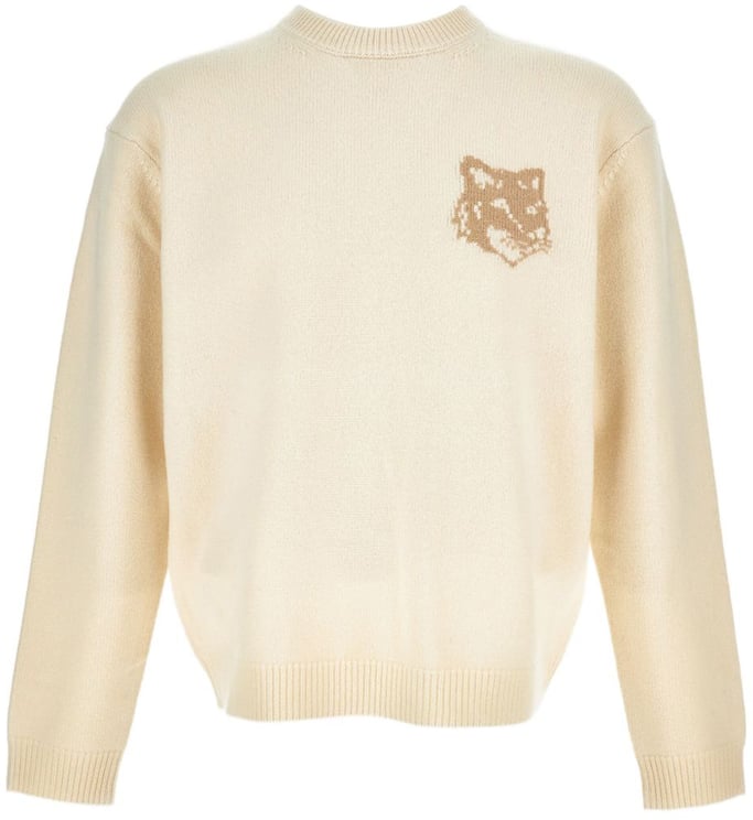 Maison Kitsuné Maison Kitsune' Sweaters Ecru