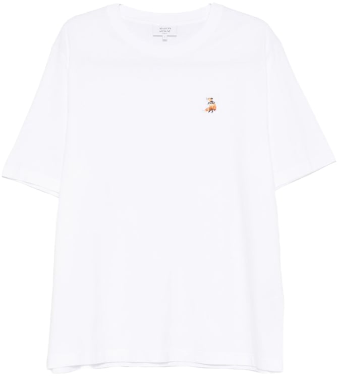 Maison Kitsuné Maison Kitsune' T-Shirts And Polos White