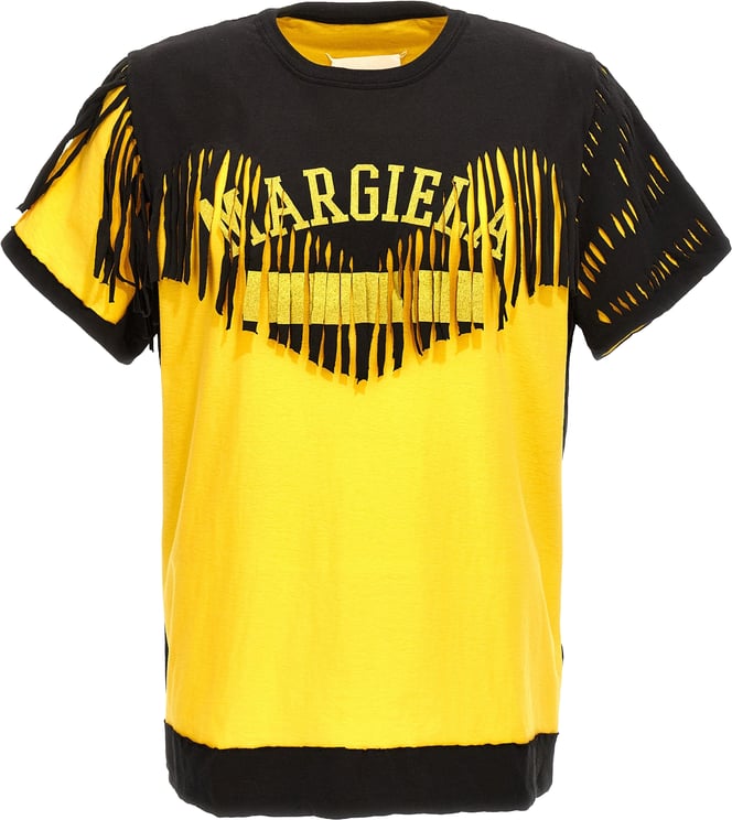 Maison Margiela Maison Margiela Bicolor Cotton T-Shirt