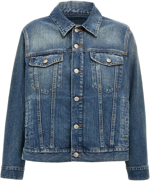 Maison Margiela MM6 Maison Margiela Blue Cotton Denim Jacket