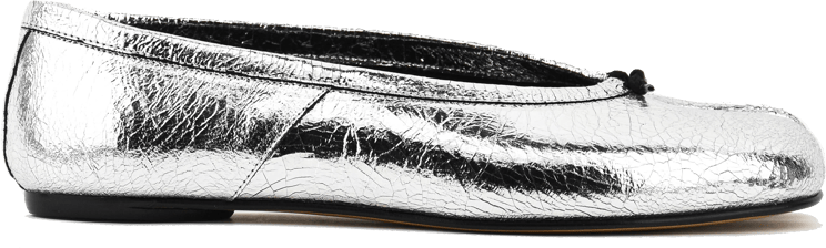 Maison Margiela Tabi Ballerina Silver