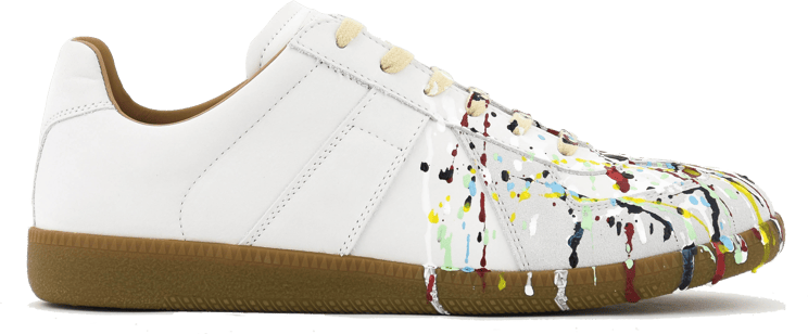 Maison Margiela Man Replica Paint White