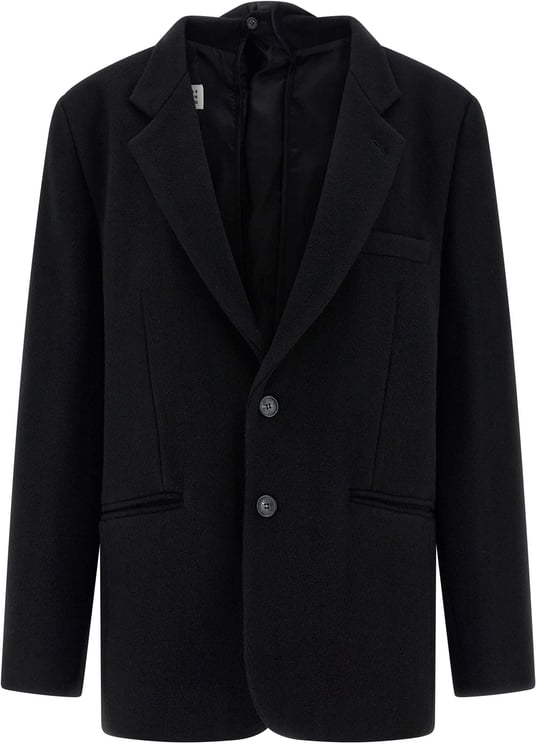 Maison Margiela MM6 Maison Margiela Black Virgin Wool Blazer
