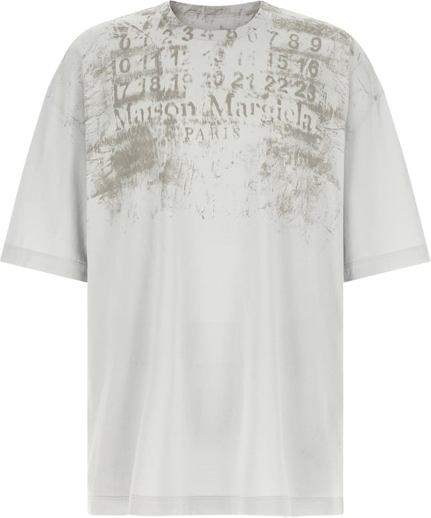 Maison Margiela Maison Margiela Gray Cotton T-Shirt