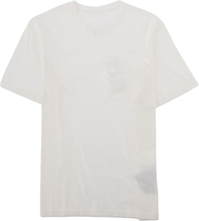 Maison Margiela T-SHIRT IN JERSEY DI COTONE "TAPED"
