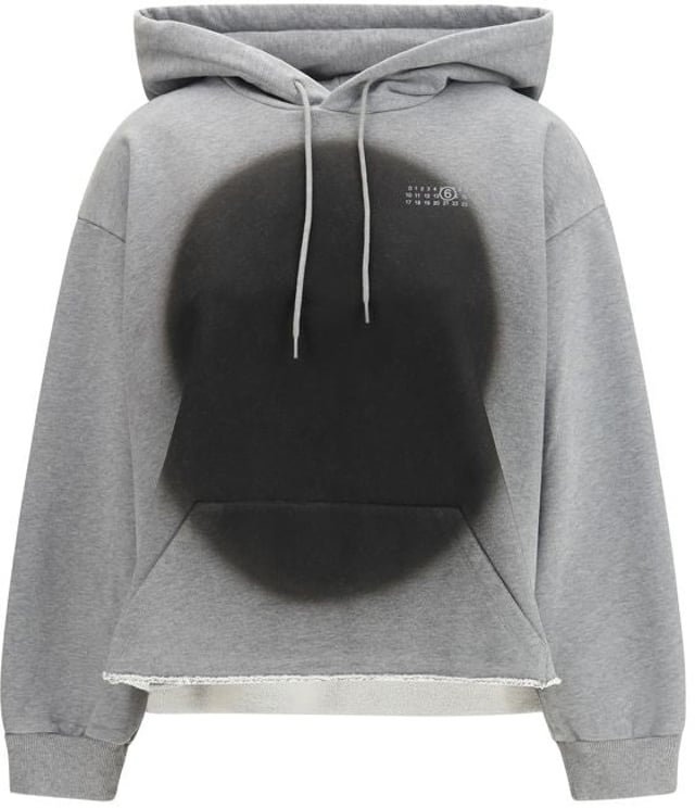 Maison Margiela MM6 Gray Cotton Sweatshirt
