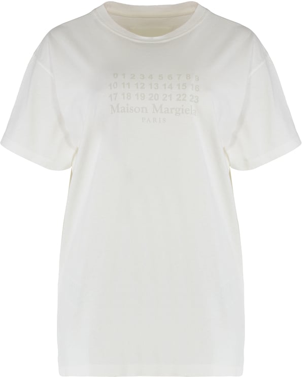 Maison Margiela Round neck t-shirt in cotton