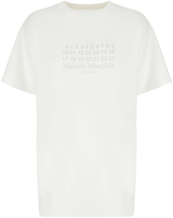 Maison Margiela Maison Margiela Ivory cotton t-shirt