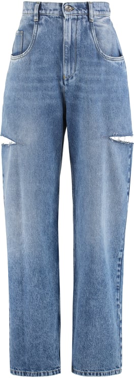 Maison Margiela High-waist wide-leg jeans