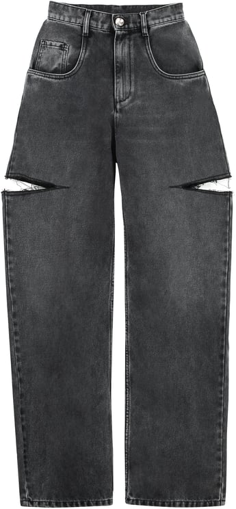 Maison Margiela High-waist wide-leg jeans