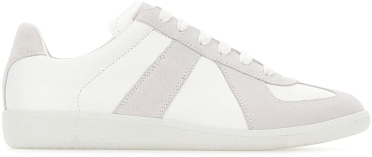 Maison Margiela Maison Margiela Two-tone leather and suede Replica sneakers