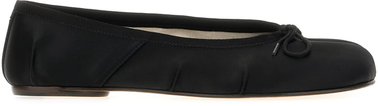 Maison Margiela Maison Margiela Black cotton blend Tabi ballerinas