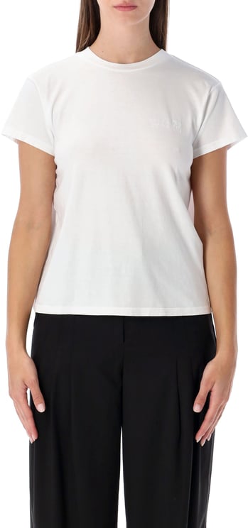 Maison Margiela Tshirt Foulard Back Bianco