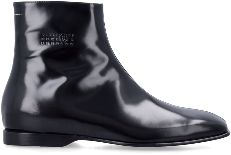 Maison Margiela Ankle Bootie Square Nero