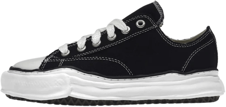 Maison Mihara Yasuhiro Maison Mihara Yasuhiro Peterson OG Sole Canvas Low Black