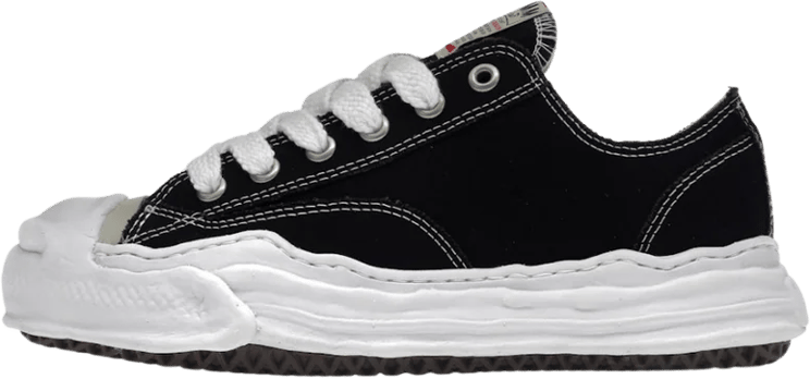 Maison Mihara Yasuhiro Maison Mihara Yasuhiro Hank OG Sole Canvas Low Black