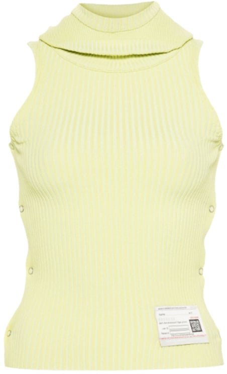 Maison Mihara Yasuhiro Valaclava Vest Yellow