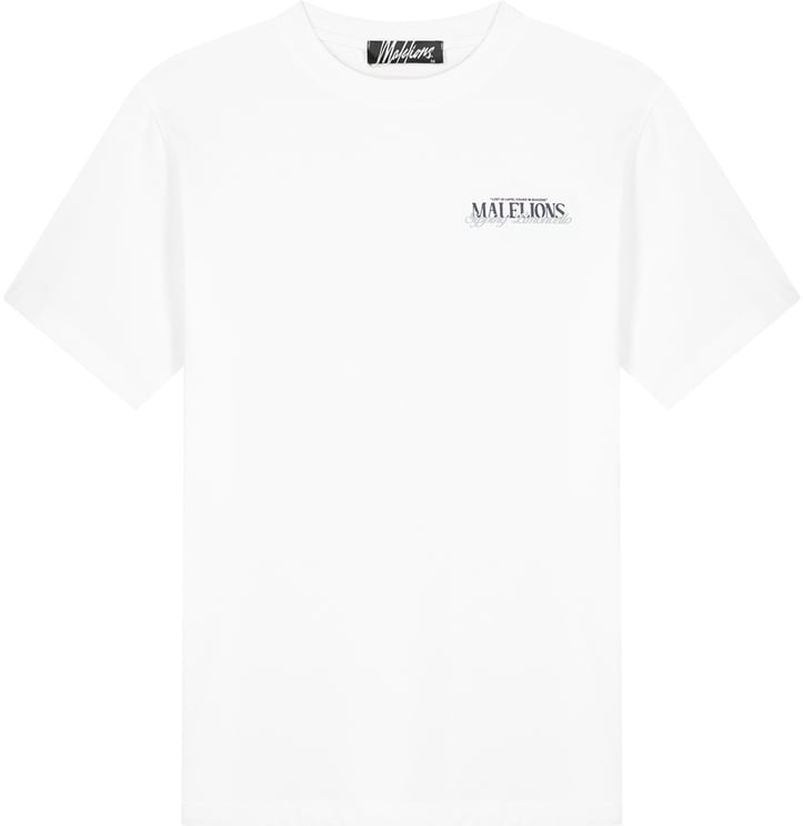 Malelions Malelions  Sipping Limoncello T-Shirt MMA30026027 White 40001