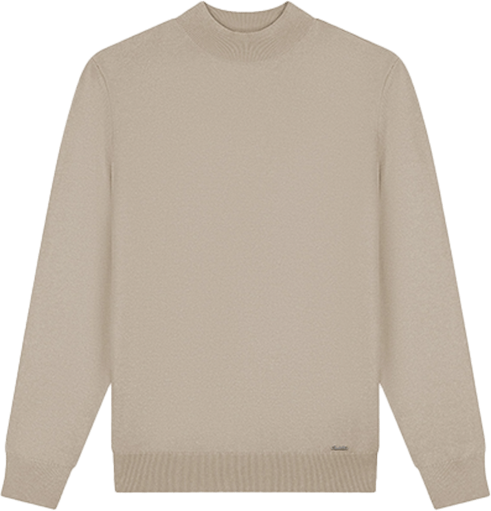 Malelions Malelions Knitted Mockneck Sweater