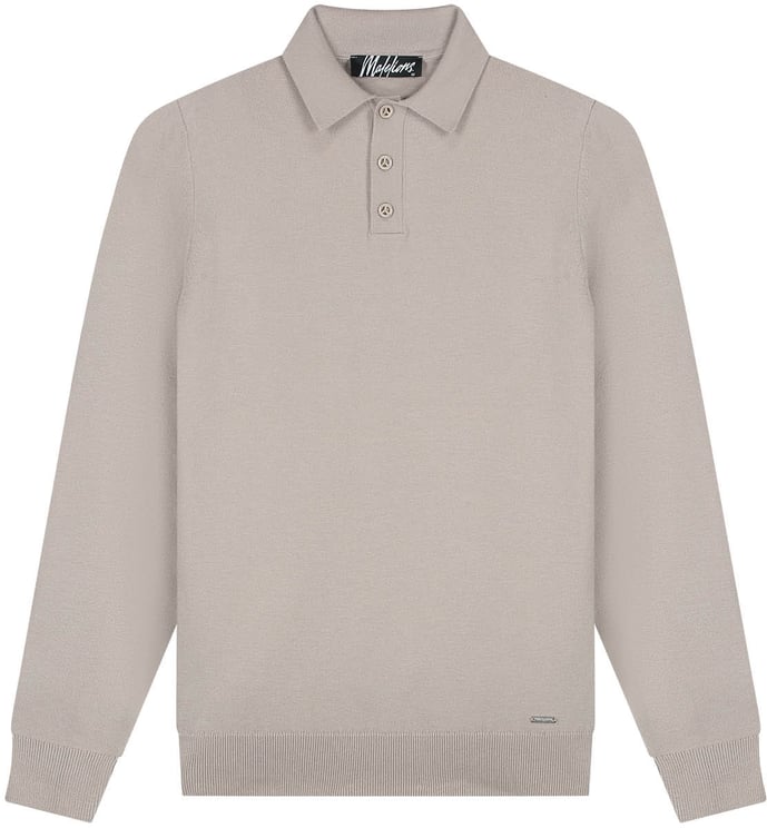 Malelions Malelions Men Knitted Longsleeve Polo