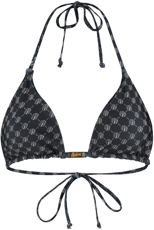 Malelions Malelions Women Tara Monogram Bikini Top