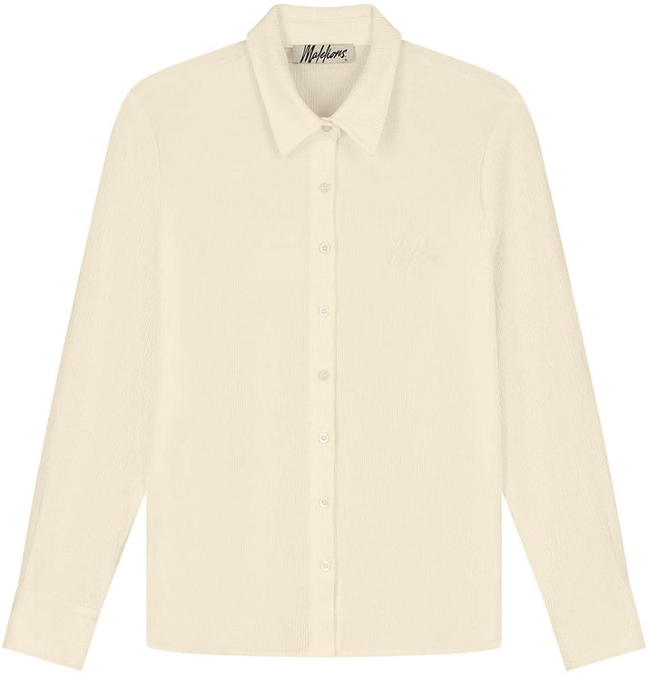Malelions Malelions Women Seersucker Button-Up Shirt