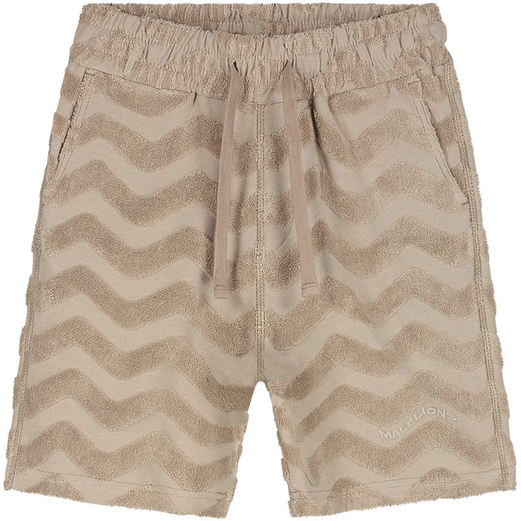 Malelions Malelions Junior Jacquard Wavy Towelling Shorts