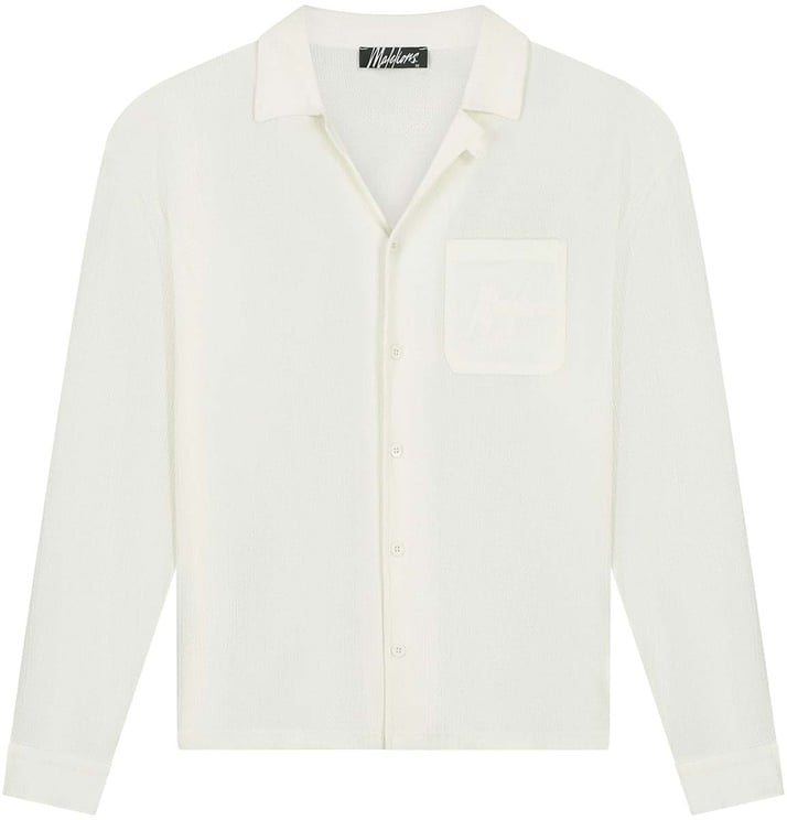 Malelions Malelions Men Seersucker Longsleeve Shirt