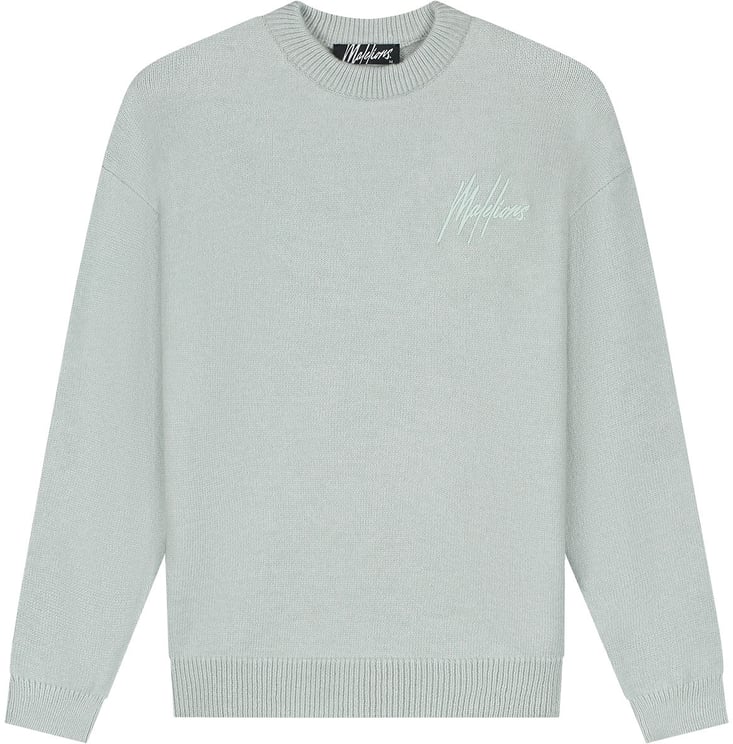 Malelions Malelions Men Oversized Knitted Signature Sweater