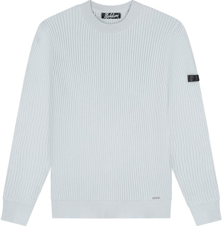 Malelions Malelions Men Knitted Rib Sweater