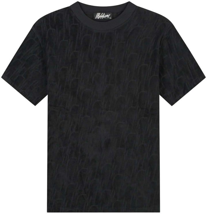Malelions Malelions Men Monogram Towelling T-Shirt