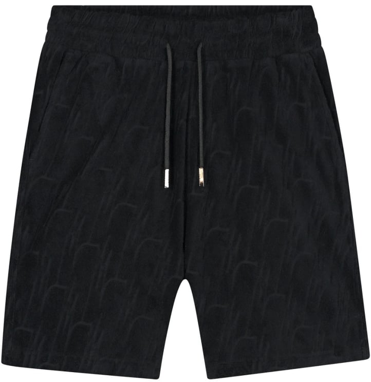Malelions Malelions Men Monogram Towelling Shorts