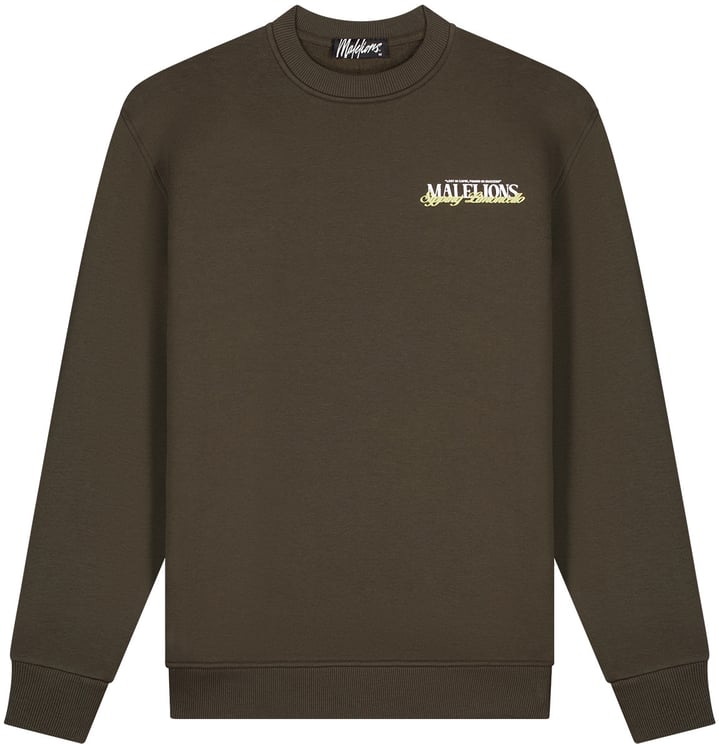 Malelions Malelions Men Sipping Limoncello Sweater