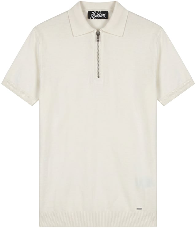 Malelions Malelions Men Knitted Zip Polo