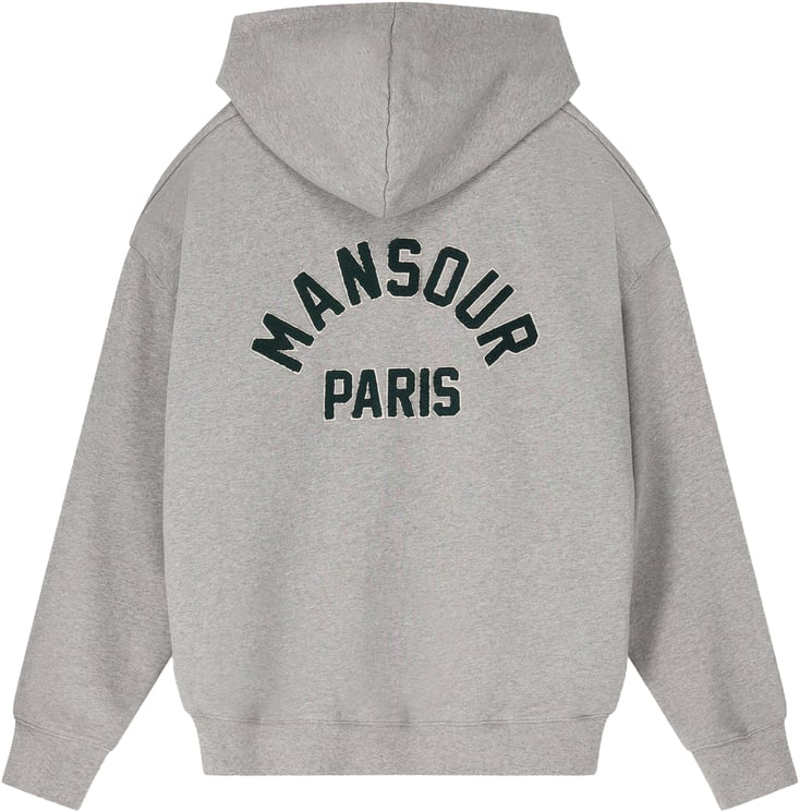 Mansour Basketball College Zip Hoodie