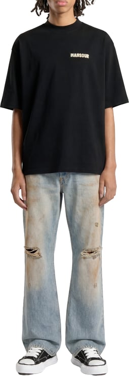 Mansour Paris College T-shirt Black