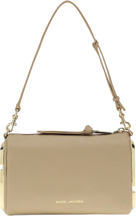 Marc Jacobs Marc Jacobs Beige Calf Leather Bos Taurus Shoulder Bag