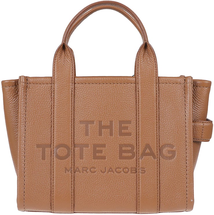 Marc Jacobs Structured Tote Bag In Pebbled Leather