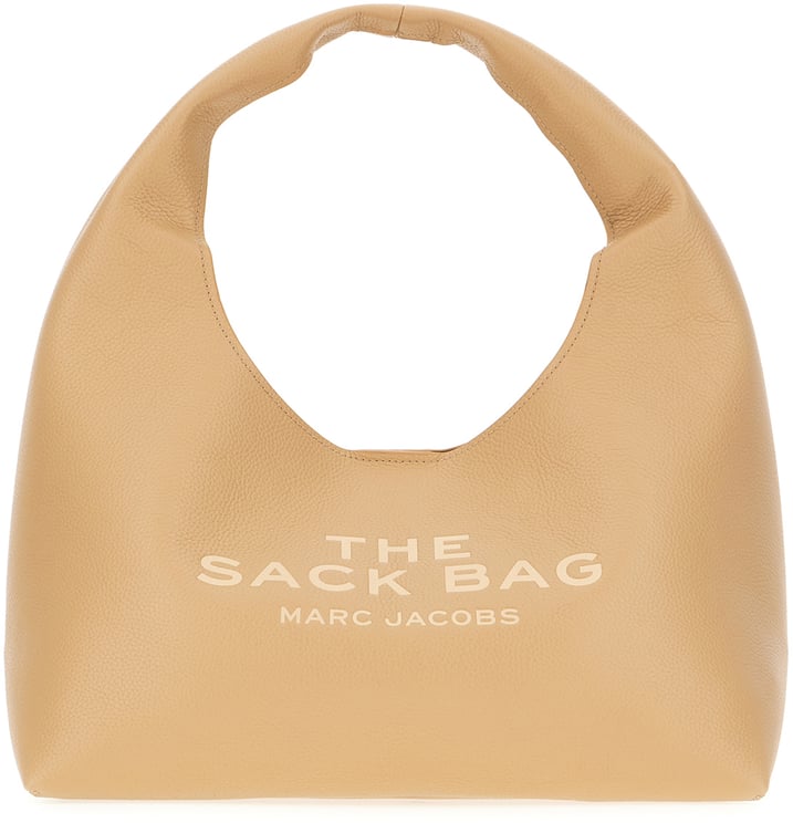 Marc Jacobs Marc Jacobs Beige leather The Sack shoulder bag